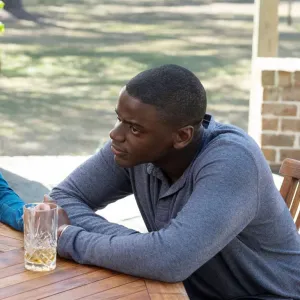 Allison Williams and Daniel Kaluuya in Get Out