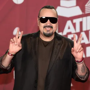 Pepe Aguilar, durante su asistencia los Latin Grammy en noviembre de 2024