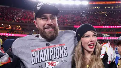 Taylor Swift Reacts to Travis Kelces Shirtless Happy Gilmore 2 Cameo