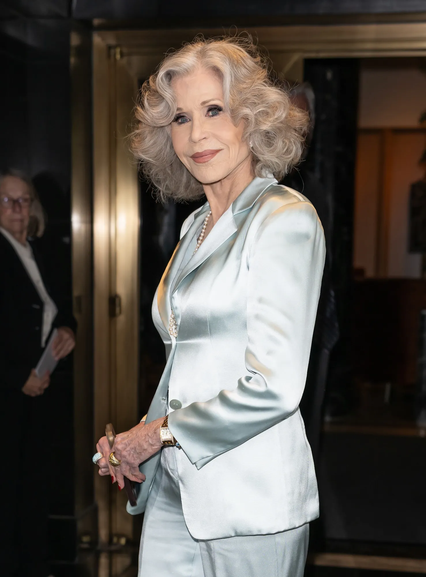 Jane Fonda Says She Wears a Flannel Nightgown to Bed 'Because I'm Single'