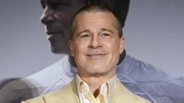 GettyImages-2221535271 Brad Pitt Looks Unrecognizable in Dramatic Blonde Wig for New Project