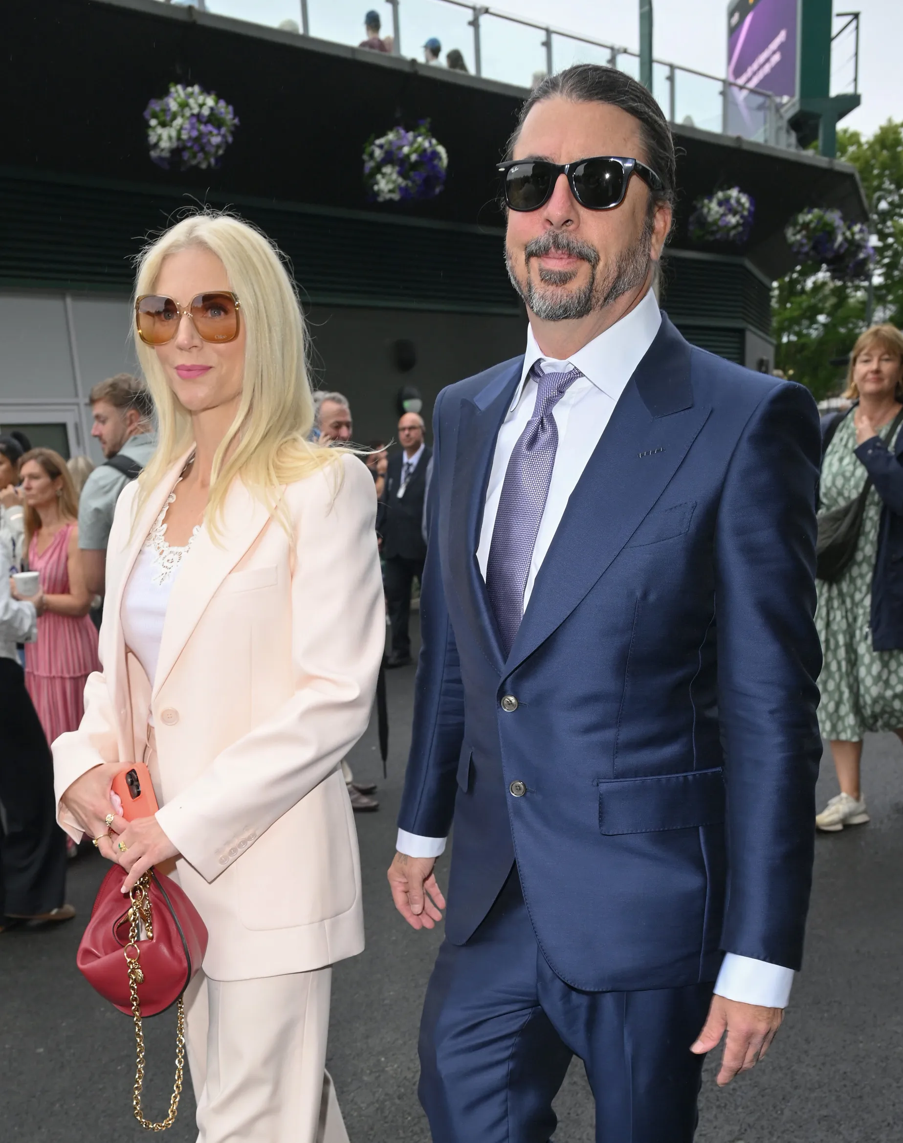 Dave Grohl and Jordyn Blum Make Rare Appearance