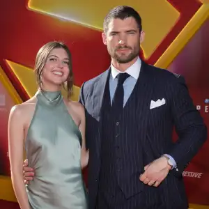 GettyImages 2224028369 David Corenswet and Julia Best Warner Make Red Carpet Debut