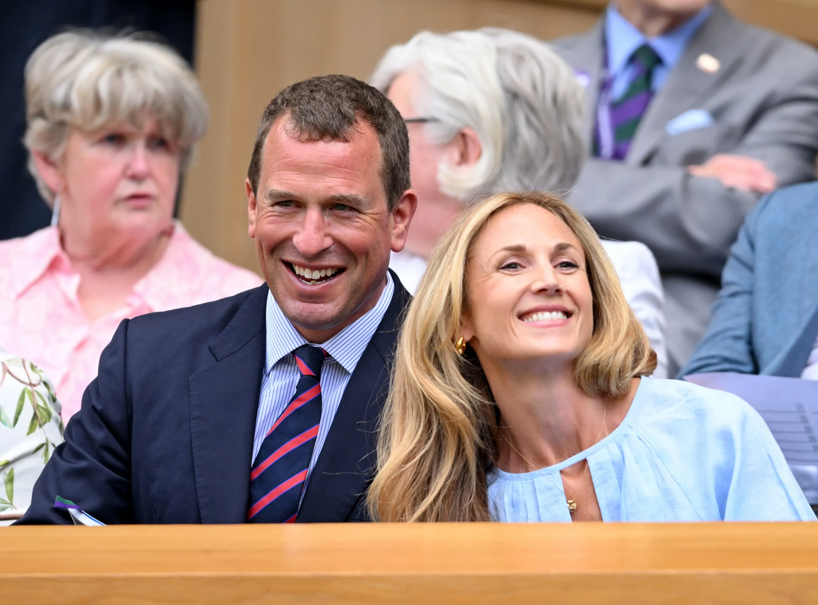 Princess Annes Son Makes Rare Appearance With Girlfriend at Wimbledon