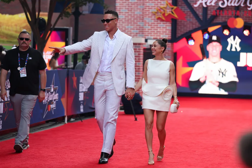 Aaron Judges Wife Samantha Makes Rare Appearance at MLB All-Star Game