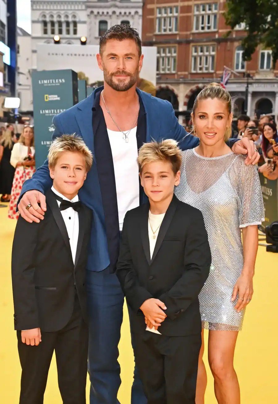 Chris Hemsworth and Elsa Pataky Sweetest Family Moments With Their 3 Kids