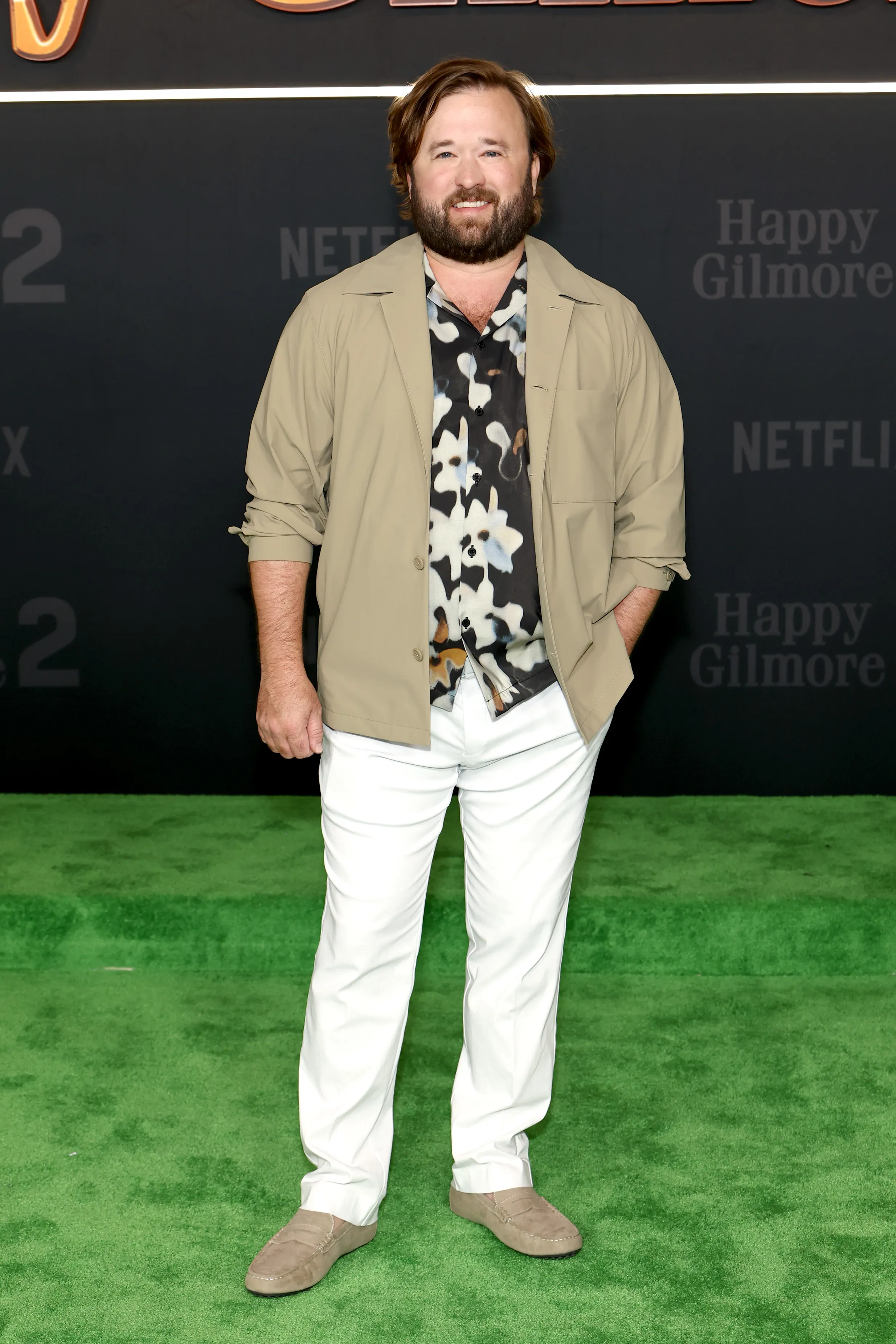 Haley Joel Osment Is All Smiles at 'Happy Gilmore' Event After Arrest