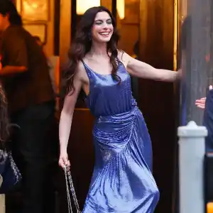 Every Look Anne Hathaway Wore While Filming ‘The Devil Wears Prada 2’