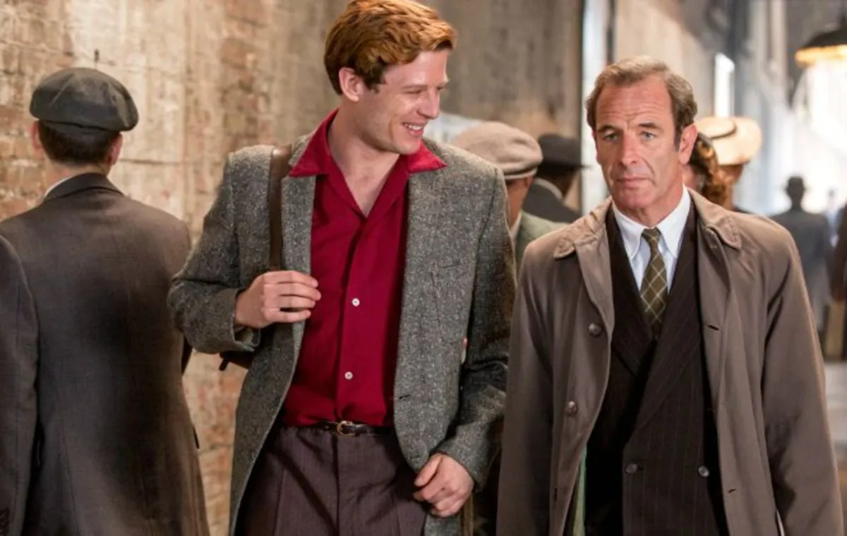 James Norton and Robson Green in Grantchester