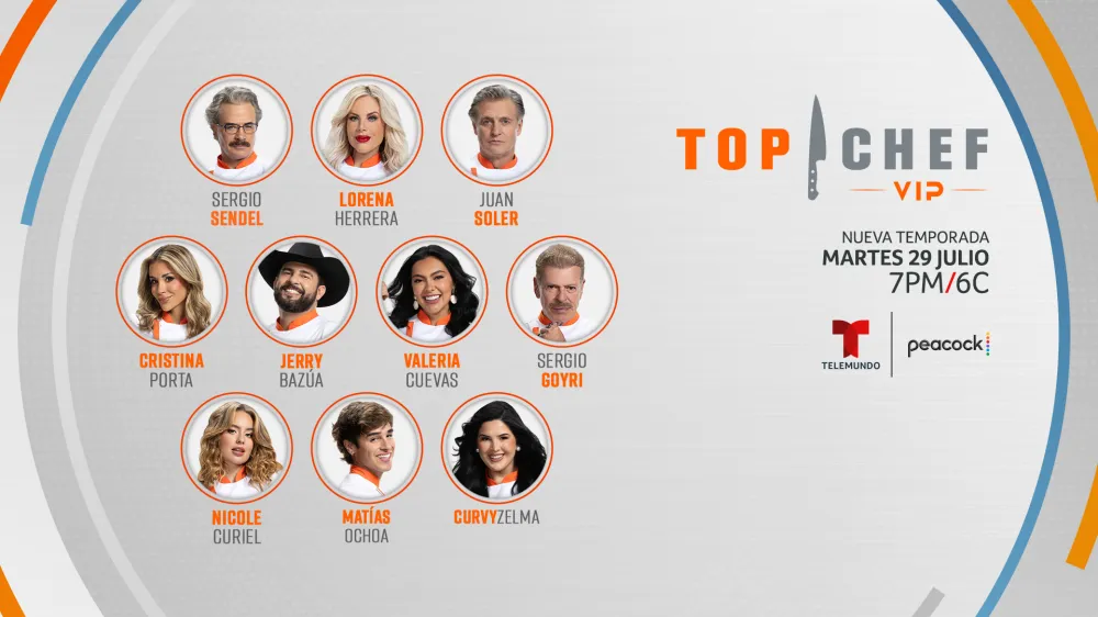 Elenco de 'Top Chef VIP 4'.