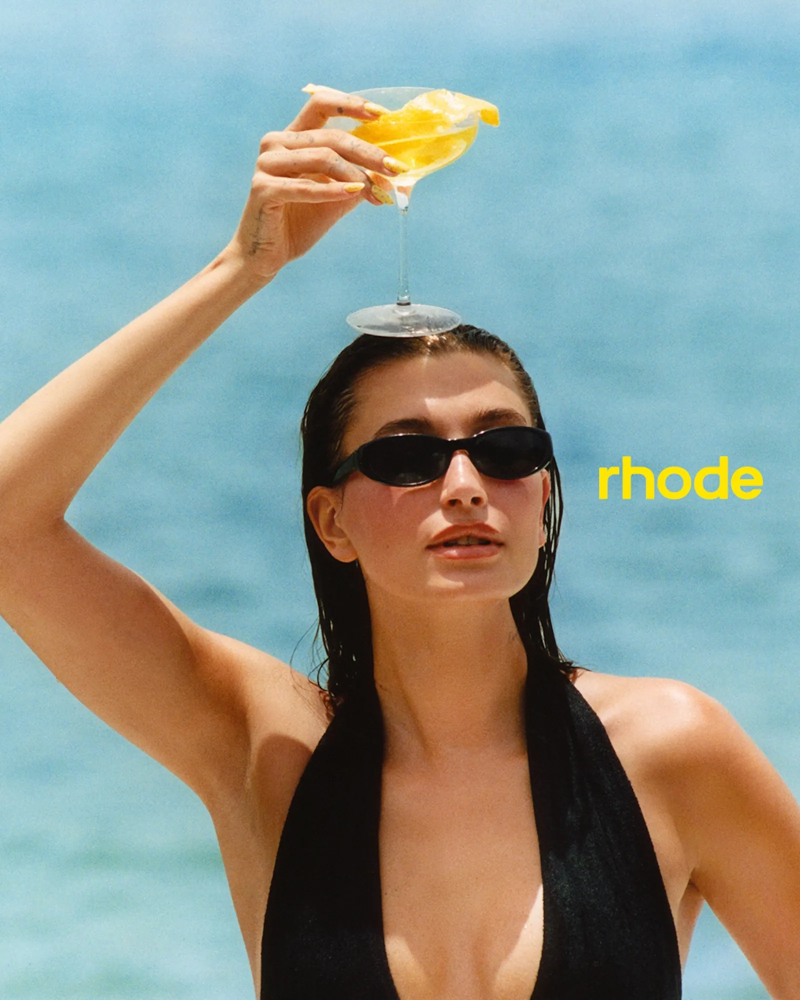 Hailey Bieber Shows Off Her Bikini Body in Sizzling Hot Summer Rhode Ad