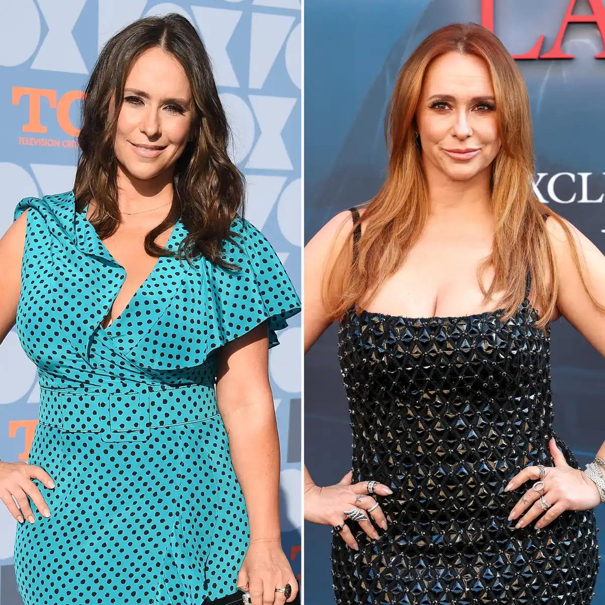 Jennifer Love Hewitt Debuts Fiery New Hair Color