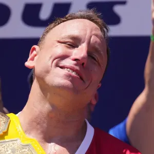 Joey Chestnut Wins Hot Dog Contest feature GettyImages-2222804850
