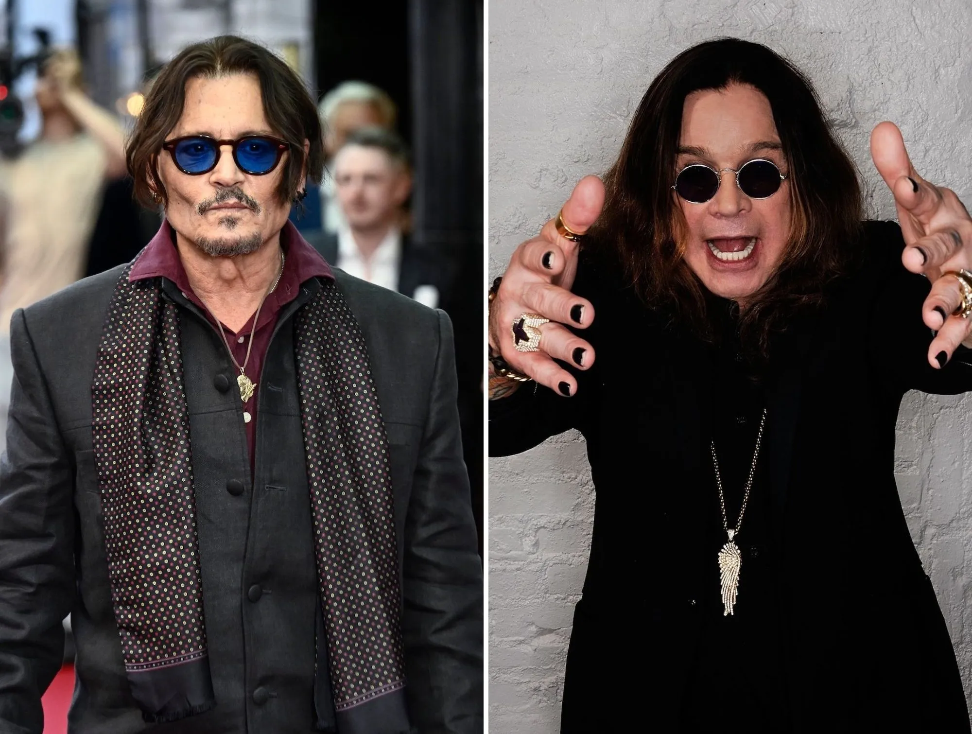 Johnny Depp Joins Alice Cooper In Surprise Concert Appearance In Honor of Ozzy Osbourne