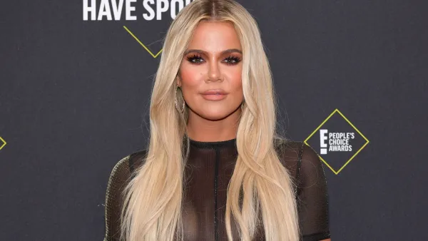 Khloe Kardashian's Little Black Dress Gives Serious Rich Mom Energy - This $46 Lookalike Nails The Vibe