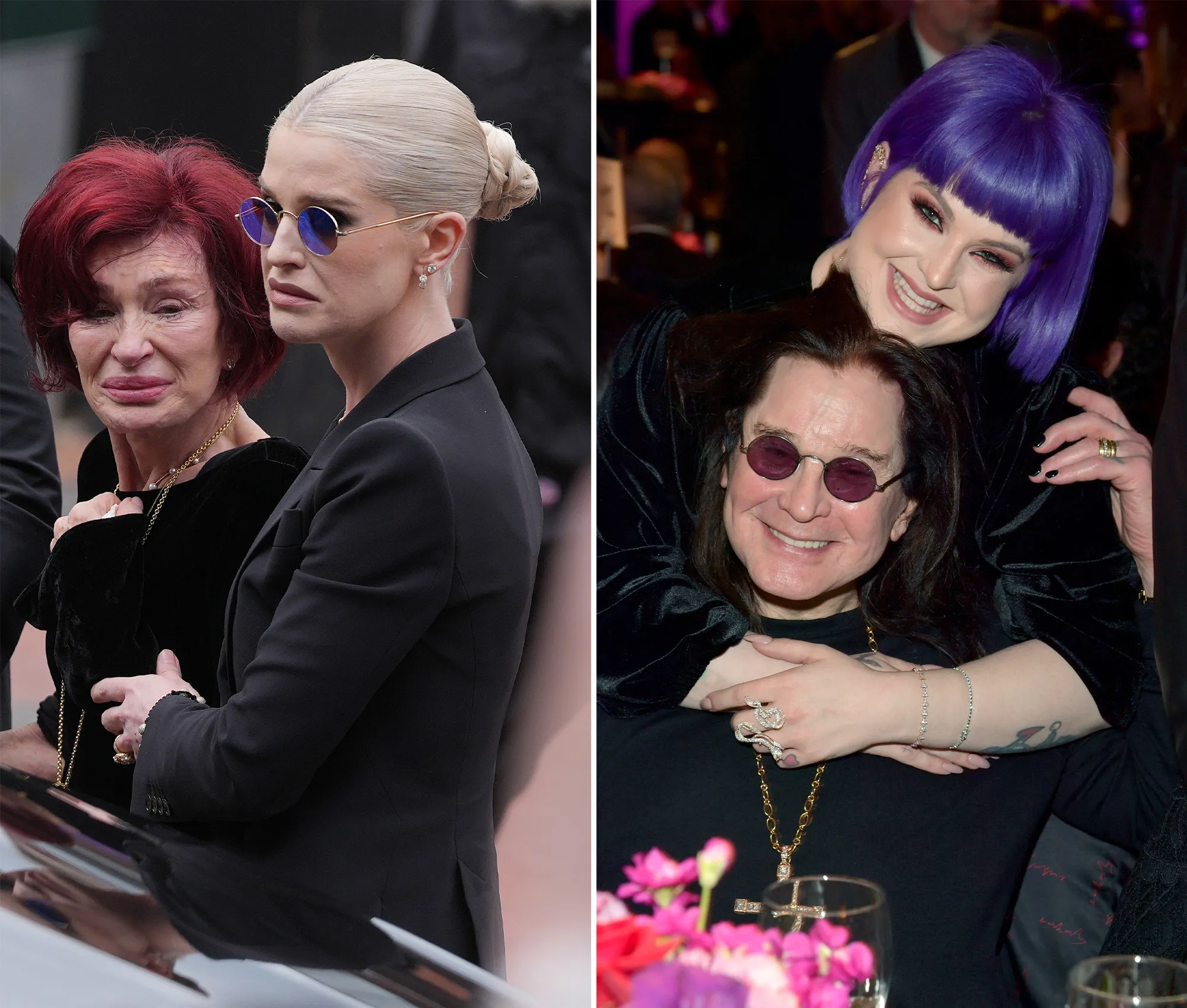 Kelly Osbourne Wears Ozzy s Sunglassses at His Funeral