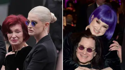Kelly Osbourne Wears Ozzy s Sunglassses at His Funeral