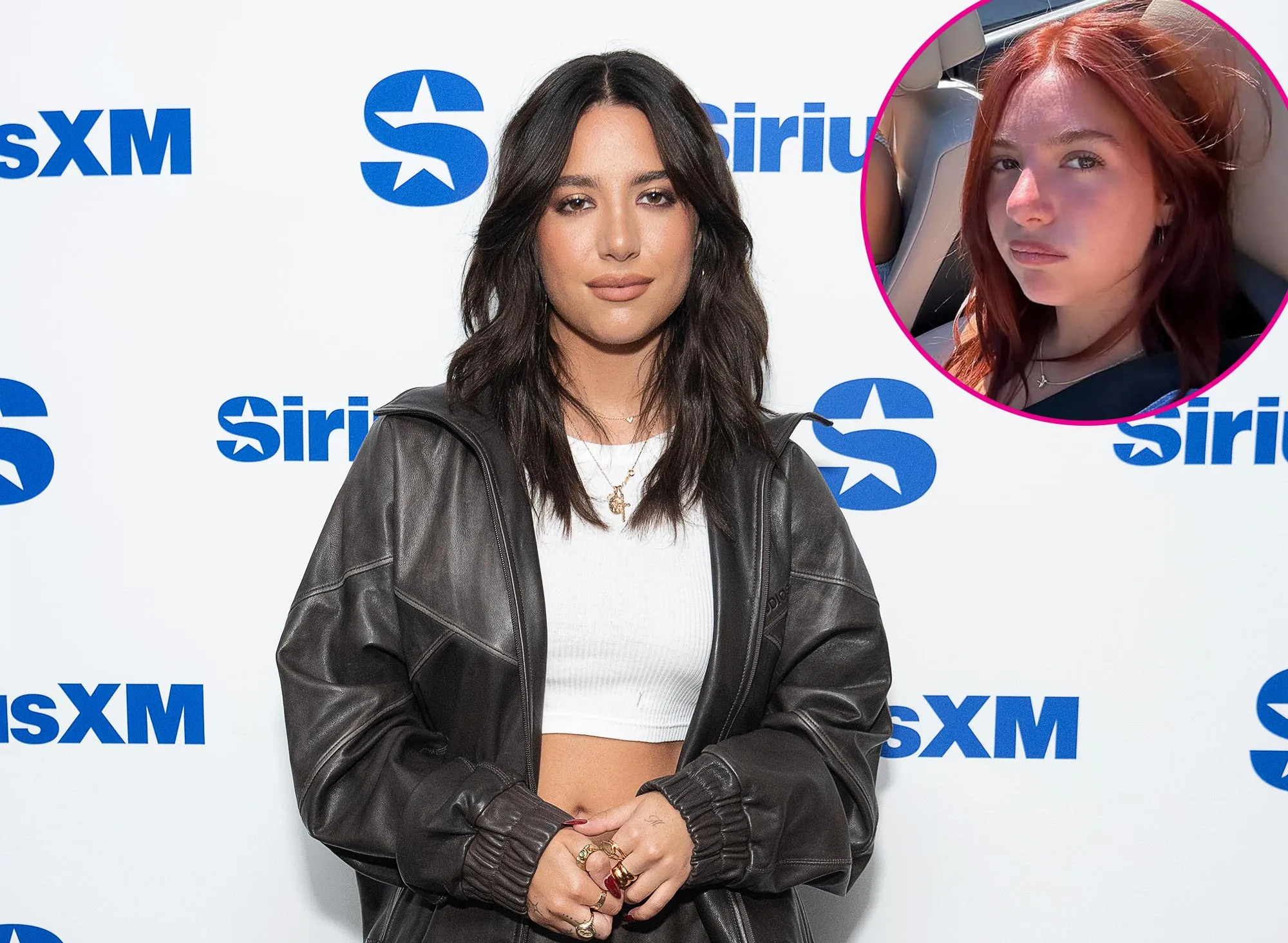 Kenzie Ziegler Debuts New Red Tresses in Strapless Bikini 2157999339