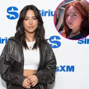 Kenzie Ziegler Debuts New Red Tresses in Strapless Bikini 2157999339