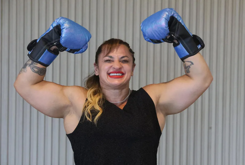 La galardonada boxeadora argentina Alejandra Locomotora Oliveras murio a los 47 anos por un ACV isquemico segun informes de prensa local arlanacionpic042762
