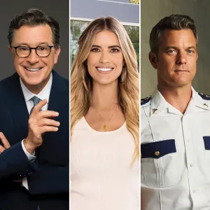 Late Show Cancellation Is Latest Blow Amid Mass TV Cancellations Stephen Colbert Christina Hall Joshua Jackson