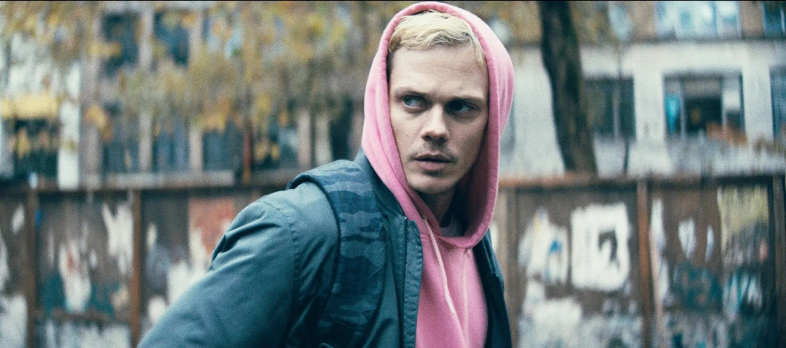 Bill Skarsgard in Locked