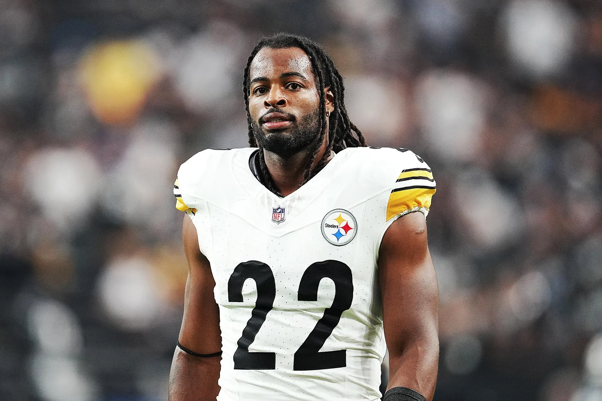Los Angeles Chargers Running Back Najee Harris Injures Eye in 4th of July Fireworks Accident GettyImages 1699408631
