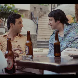 Chespirito y Carlos Barragán en la bioserie de Chespirito