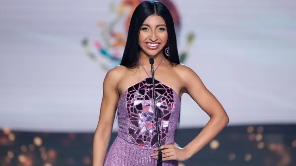 Nitza Valdez en Miss Universe Latina.