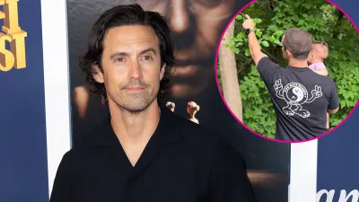 Milo Ventimiglia Adorably Cuddles Infant Daughter Ke ala in Rare Family Photo 1 2180902394
