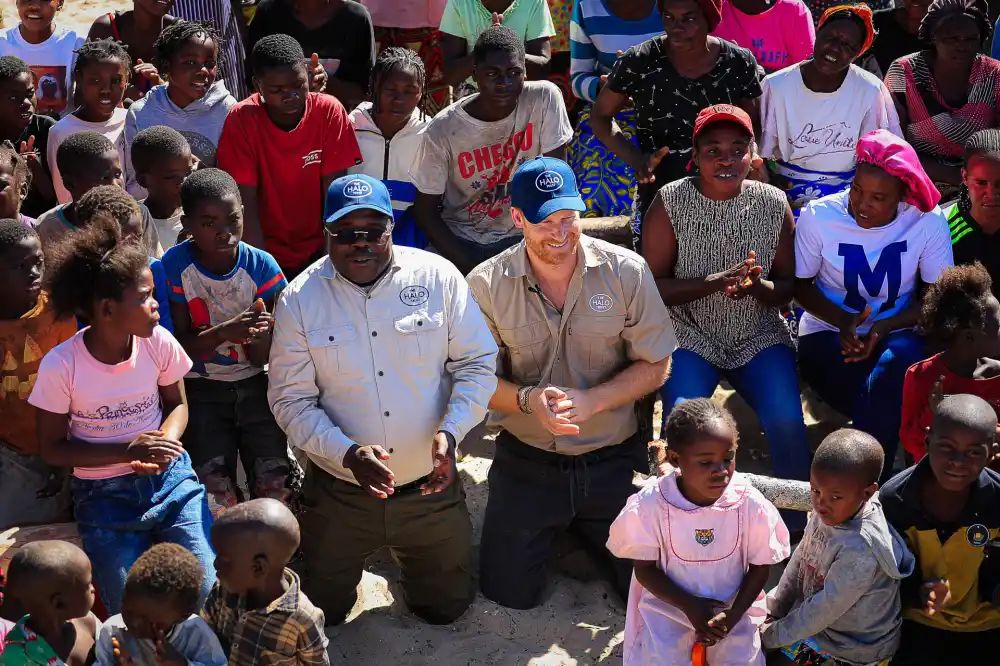 Prince Harry Travels for Solo Trip to Follow in Mom Princess DPrince Harry Travels for Solo Trip to Follow in Mom Princess Diana s Footsteps Photos Duke of Sussex at a minefield in Cuito Cuanavaleiana s Footsteps Photos Duke of Sussex at a HALO risk education session 1