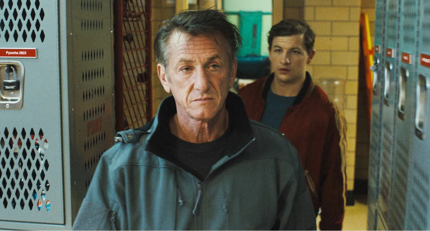 Sean Penn and Tye Sheridan in Asphalt City