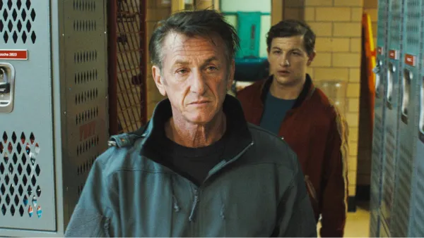Sean Penn and Tye Sheridan in Asphalt City