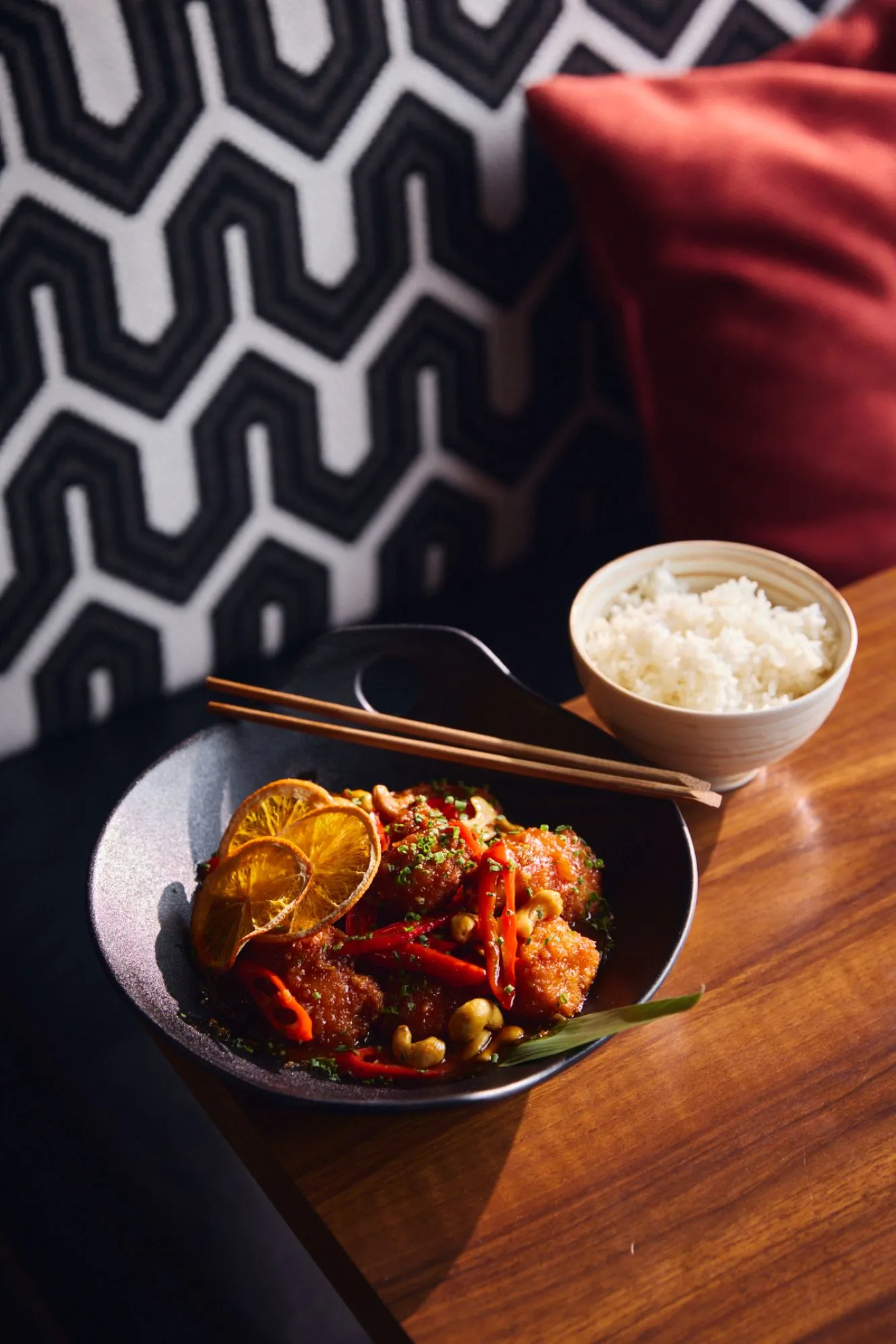 Sumo Restaurant's Orange Chicken