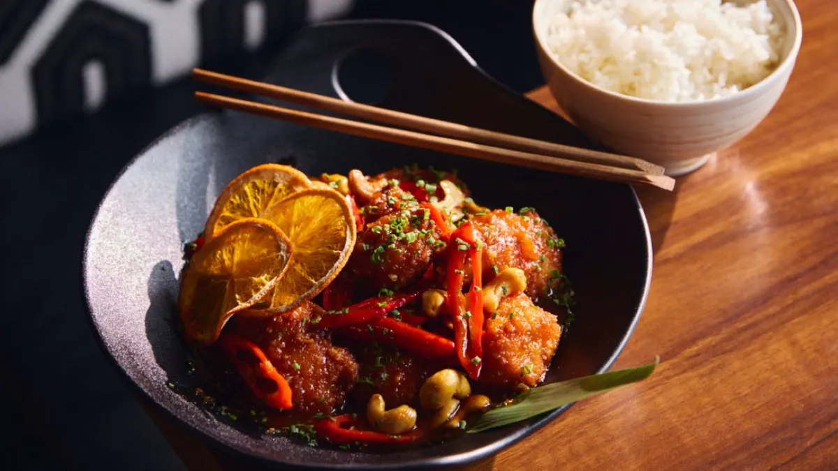 Sumo Restaurant's Orange Chicken