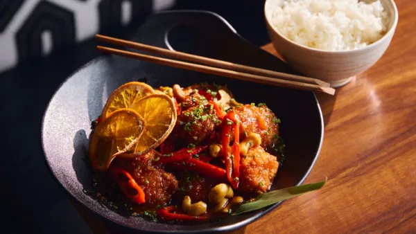 Sumo Restaurant's Orange Chicken