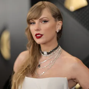 LOS ANGELES, CALIFORNIA - FEBRUARY 04: Taylor Swift attends the 66th GRAMMY Awards at Crypto.com Arena on February 04, 2024 in Los Angeles, California. (Photo by Neilson Barnard/Getty Images for The Recording Academy)