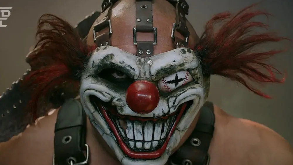 A man in a mask from Twisted Metal