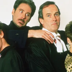 Jamie Lee Curtis and the cast of A Fish Called Wanda