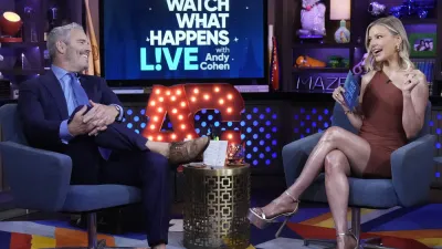 Ariana Madix and Andy Cohen