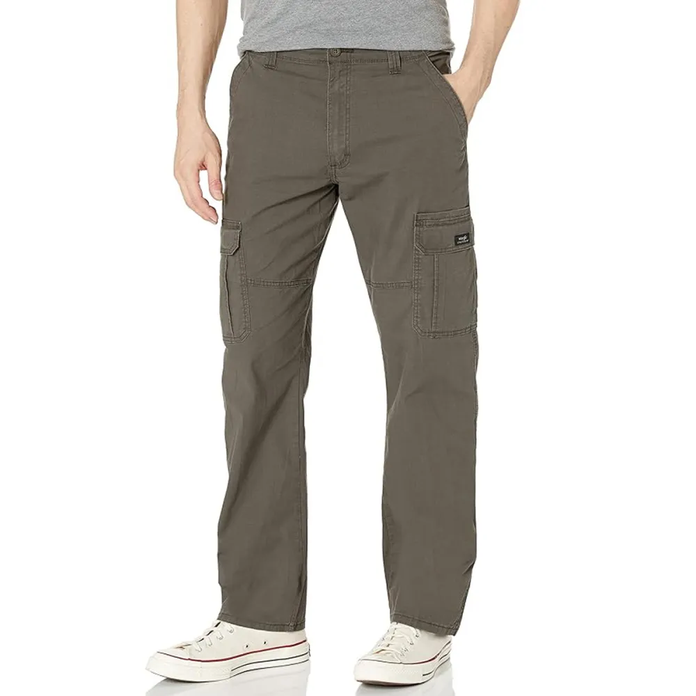 Wrangler Authentics Men's Relaxed Fit Stretch Cargo Pants