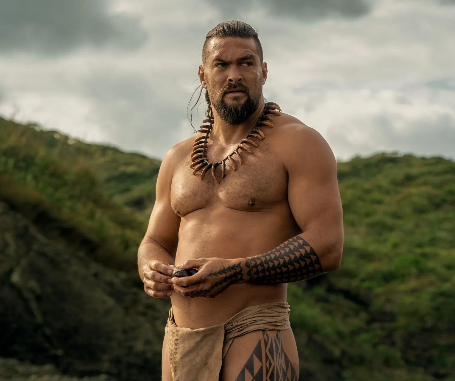 Jason Momoa in Chief of War