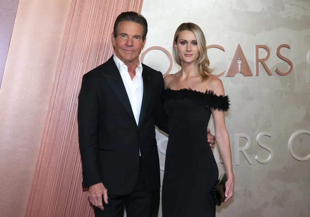 Dennis Quaid and Laura Savoie