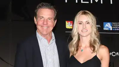 Dennis Quaid and Laura Savoie