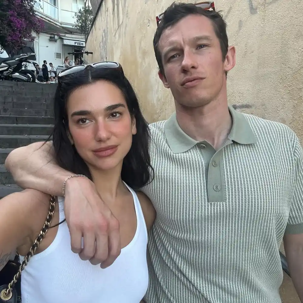 Dua Lipa Shows Off Her Figure in Underboob-Baring Bikini During Italian Getaway With Callum Turner