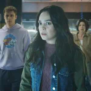 Richard Harmon, Owen Patrick Joyner, Kaitlyn Santa Juana, Rya Kihlstedt, Teo Briones in Final Destination Bloodlines