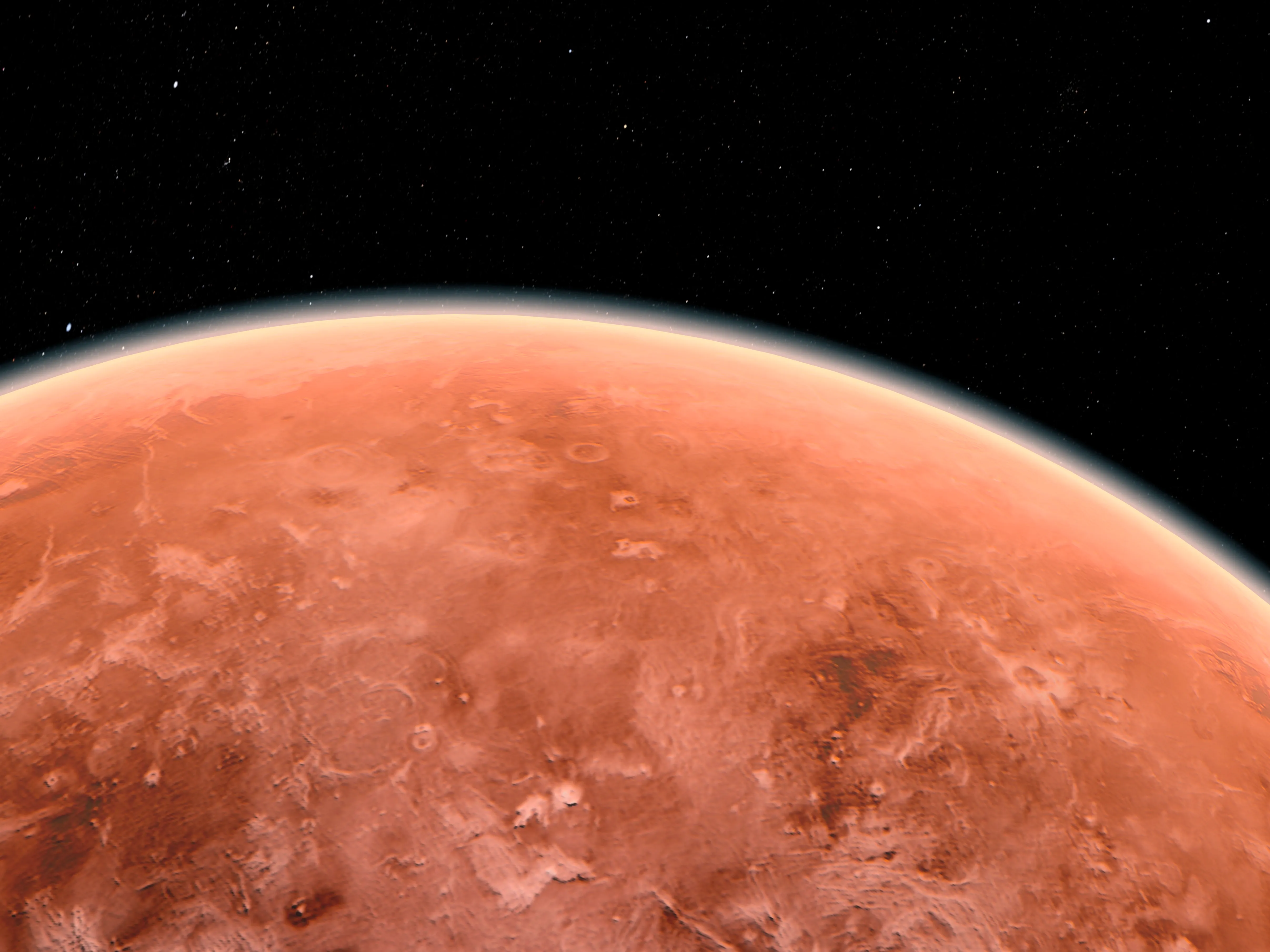 Venus, computer artwork.