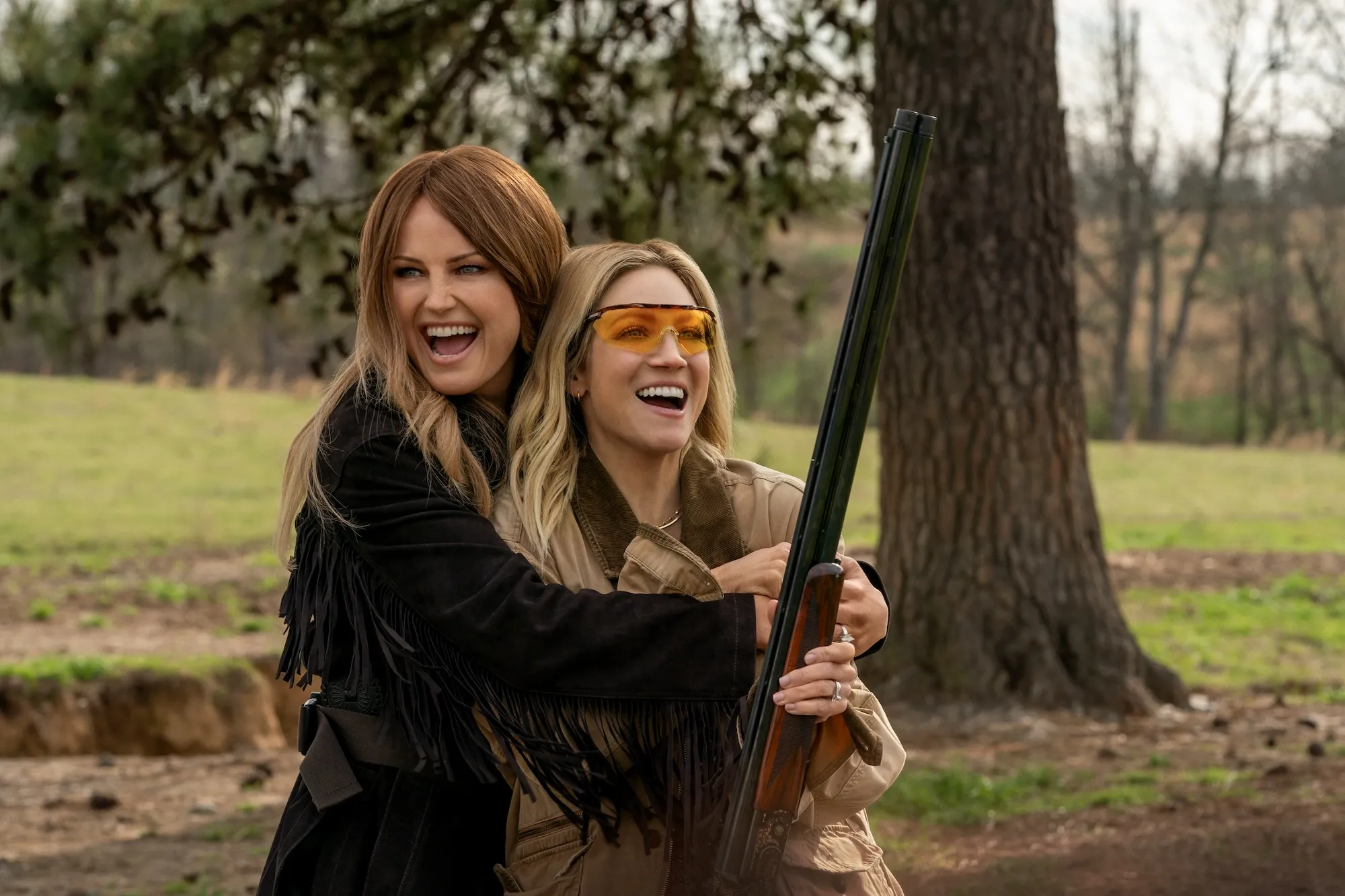 Malin Akerman Teases 'Hunting Wives' Sexual Tension With Brittany Snow