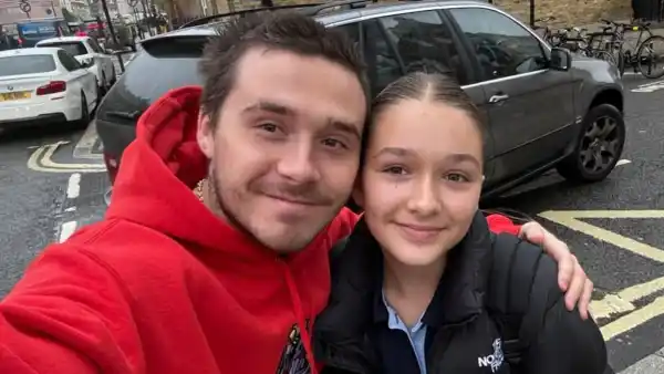 Brooklyn Beckham celebrates Harper's 14th Birthday