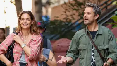 Katie Holmes and Joshua Jackson
